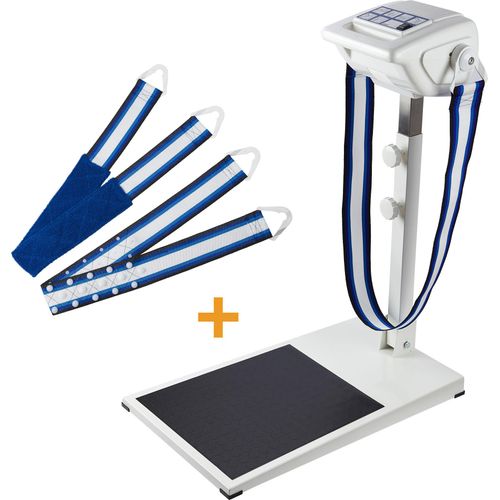 MASPO Topfit 3000 Bandmassagegerät mit verschiedenen Gurten, inkl. Massagegurt-SET 3 Stk.