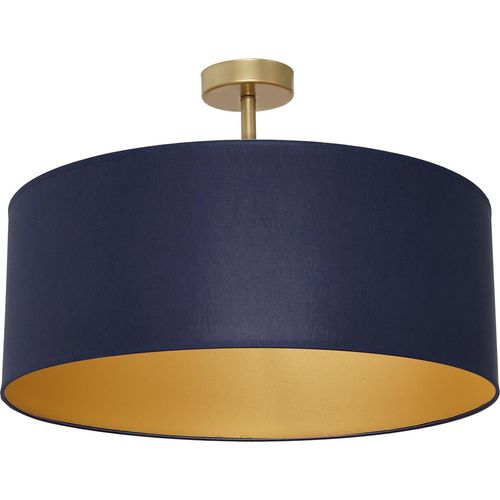 Deckenleuchte Ben Navy Blue/Gold 3Xe27 Deckenlampe