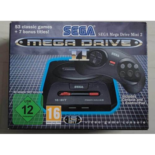 Sega Mega Drive Mini II 2 Spielkonsole mit 60 Spielen Retro +1x Controller