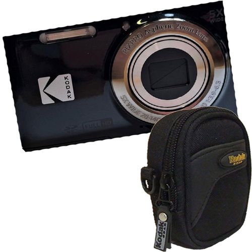 Kodak FZ55 schwarz Digitalkamera + Kodak Gear