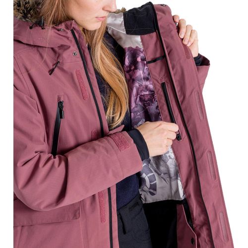 L1 Damen Ski- Snowboardjacke FAIRBANKS, Größe:S, Farben:burnt rose