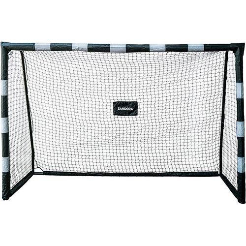 Sandora 22130 Fußballtor Hattrick L 240x160x85 schwarz/weiß