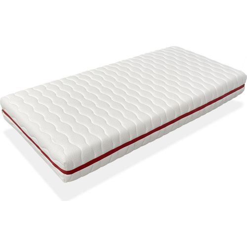 Kindermatratze 80X200 Hohe 18 CM - H2 - GEA SPRING - Taschenfedern, antibakteriell und abnehmbar - ideal fur Nestbetten und Montessori