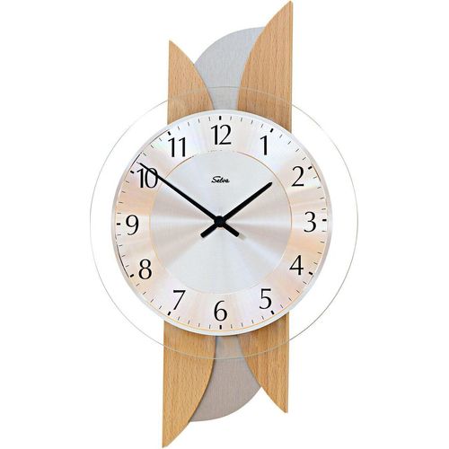 SELVA SELVA Funk-Wanduhr Buche Simbach