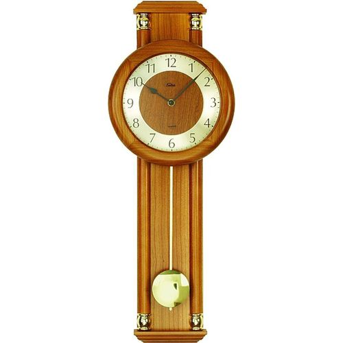 SELVA SELVA Funk-Pendelwanduhr Kirschbaum Halfing