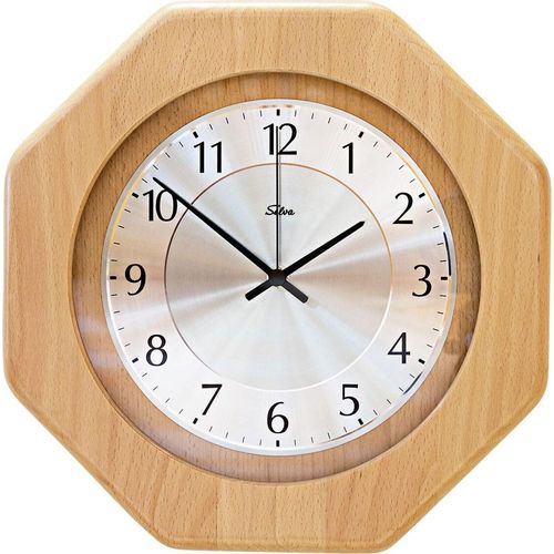 SELVA SELVA Funk-Wanduhr Buche Winzer