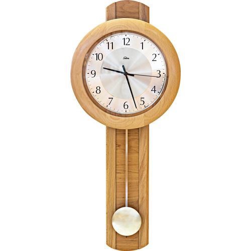 SELVA SELVA Funk-Pendelwanduhr Buche Gauting