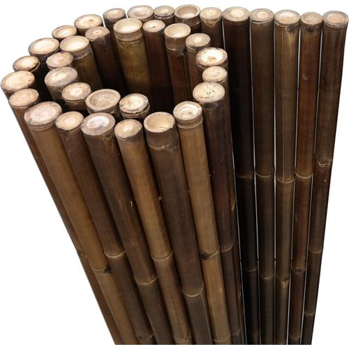 Sichtschutz aus Bambus - Rollzaun XL NIGRA (BxH) 180 cm x 180 cm