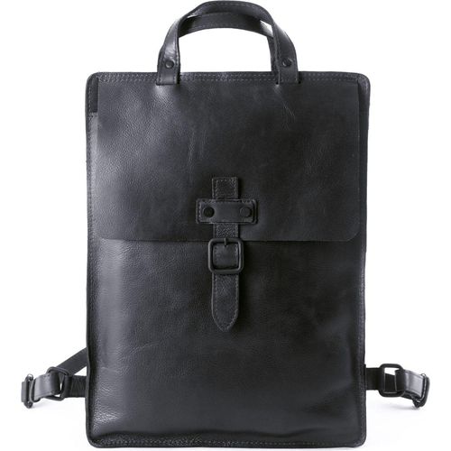 HAROLD'S Leder Freizeitrucksack Rucksack Aberdeen Backpack Black schwarz