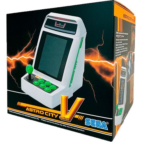 Sega Astro City Mini V Retro-konsole Durchsichtig Durchsichtig One Size