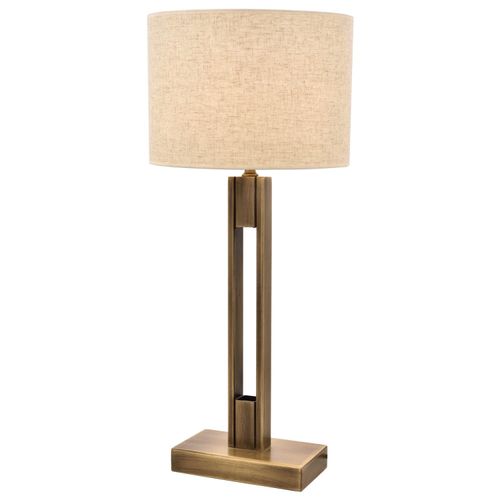 Opviq, ML- MLAUR, Creme, Schreibtischlampen, Metallkörper