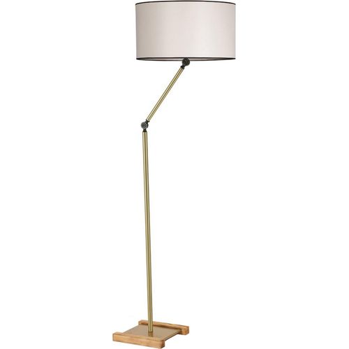 Opviq, 8587- 8587LUN, Gold,Sahne, Stehlampen, 25 x 25 cm, Metallkörper
