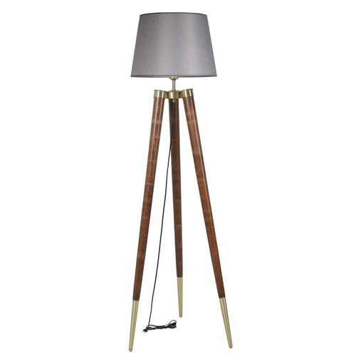 Opviq, 8578- 8578LUN, Grau, Stehlampen, Hornbeam -Körper