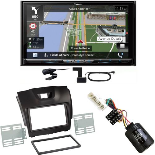 Pioneer AVIC-Z930DAB USB Navigation Bluetooth DAB+ Einbauset für Isuzu D-Max 2