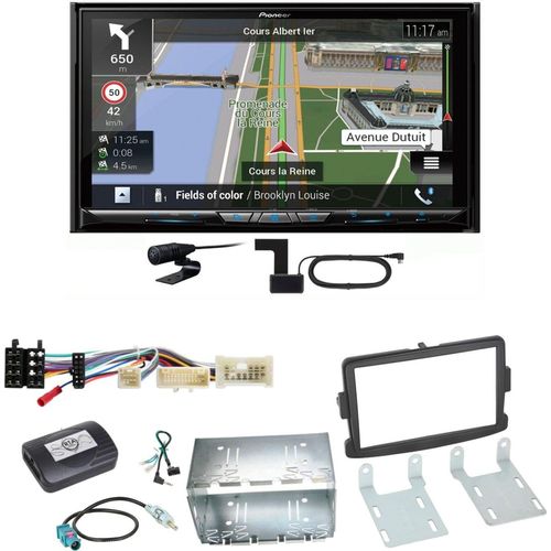 Pioneer AVIC-Z930DAB USB DAB+ Navigation CD Einbauset für Renault Captur Master