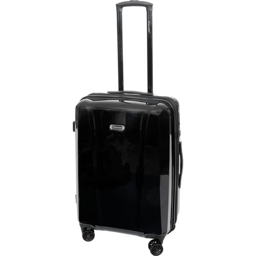 Reisekoffer BOWATEX mittelgroße 65cm auf 4 Rädern Koffer Trolley Schwarz Cavalet