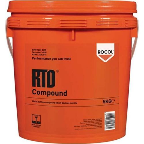 ROCOL Gewindeschneidpaste RTD Compound 5kg Eimer - RS 53026