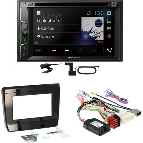 Pioneer AVH-A3200DAB USB Digitalradio MP3 Einbauset für Isuzu D-Max 3 ab 2020