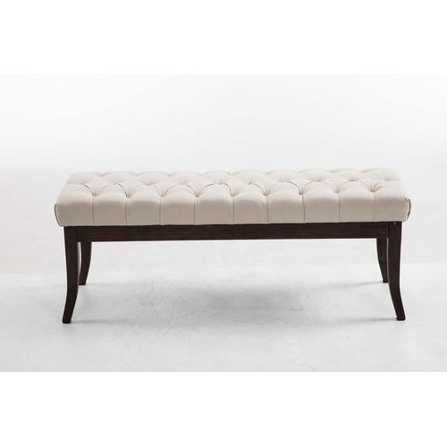 Sitzbank HLO-CP1 Stoff antik-dunkel 120 creme