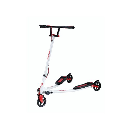 TPFSports Stuntscooter Wiggler weiß - Stunt Roller - Schwingroller - Faltroller - Stunt-Roller ab 5 Jahren