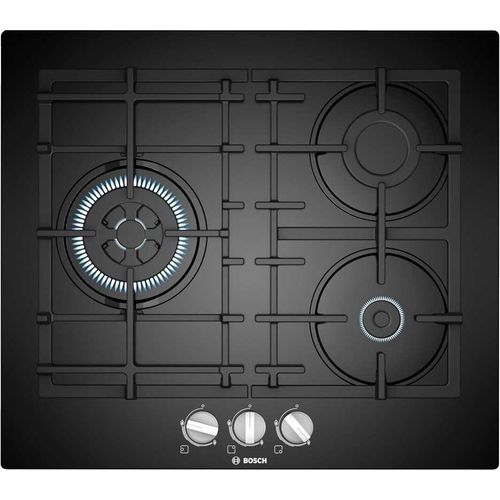 Bosch Pnc6b6b90 Gasherd 3 Brennern Schwarz Schwarz One Size