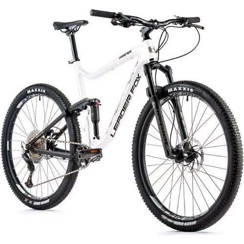 29 Zoll Leader Fox Harper Fully MTB Shimano Deore 11 Gang MANITOU Rh 50cm weiss