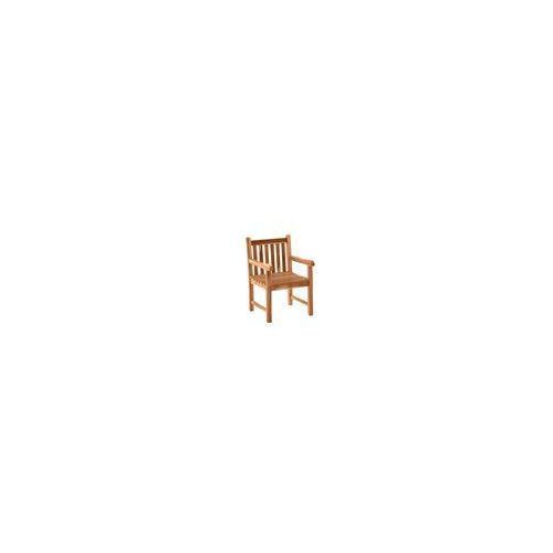 Gartensessel JAMBI mit Armlehnen in natur, T63 x B60 x H92 cm