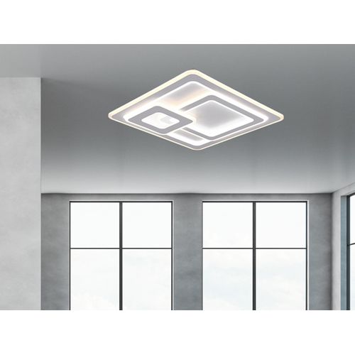 Trio Leuchten LED Deckenleuchte Mita weiß 51,5 cm dimmbar