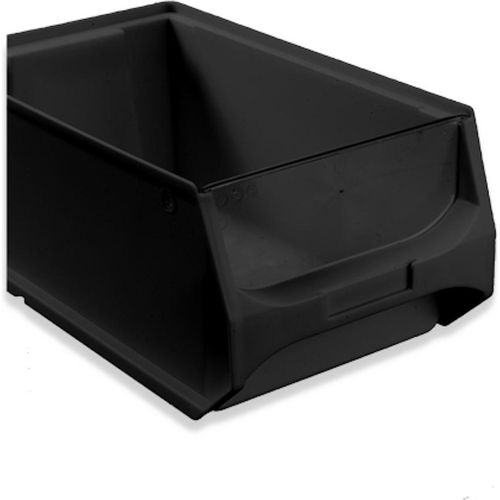 SparSet 50x Leitfähige Frontblende für leitfähige Sichtlagerbox 4.0 & 4.1 | HxBxT 0,3x18,6x7,2cm | ESD