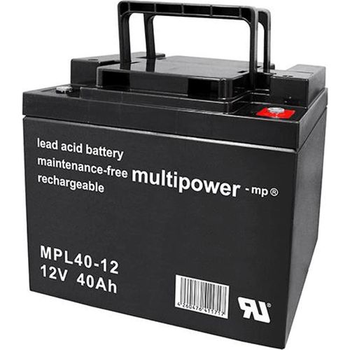 Multipower Blei-Akku MPL40-12 Pb 12V / 40Ah 10-Jahresbatterie