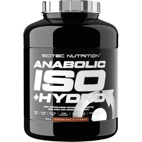 Scitec Nutrition Anabolic Iso+Hydro 2350 g Vanille / Whey Protein Isolat / Whey Protein mit Kreatin, HMB, Maca und zusätzlichen Aminosäuren