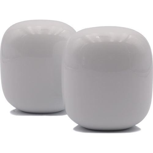Google Nest WiFi Pro Snow AXE4200 2er-Pack Heim-WLAN-System GA03689-EU
