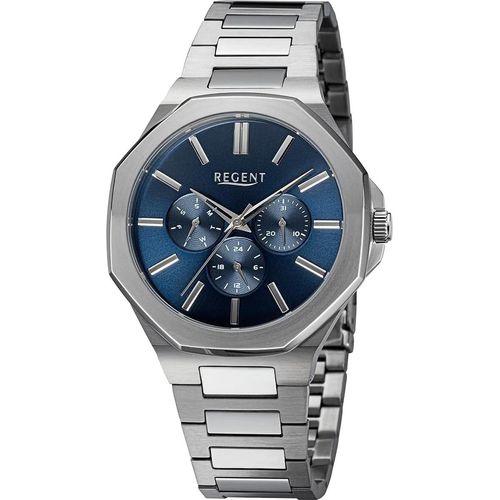 Regent Herren Uhr Chronograph Edelstahl BA-770