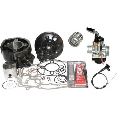 70 Sport Zylinder KIT VERGASER Set für Fantic Supermoto 50 AM6 GELB Zylinderkit Zylinderkit