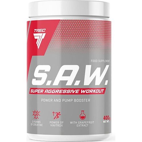 Trec Nutrition | S.A.W. Powder | Super Aggressive Pre-Workout Wild fruits