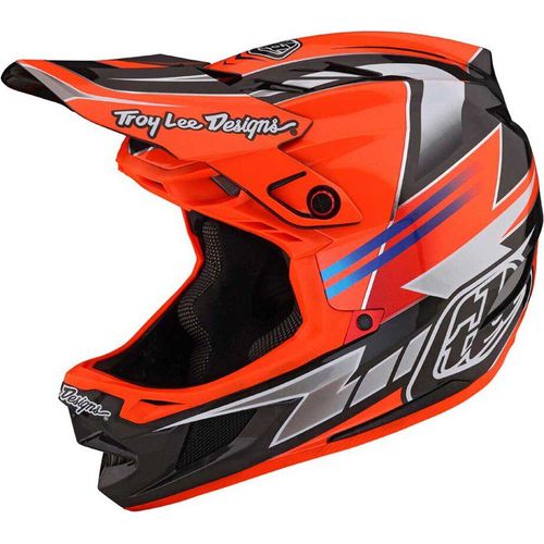 Troy Lee Designs D4 Carbon Mips Downhillhelm Rot S Rot S
