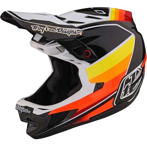 Troy Lee Designs D4 Carbon Mips Downhillhelm Schwarz M Schwarz M