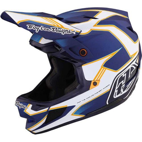 Troy Lee Designs D4 Composite Mips Downhillhelm Blau L Blau L