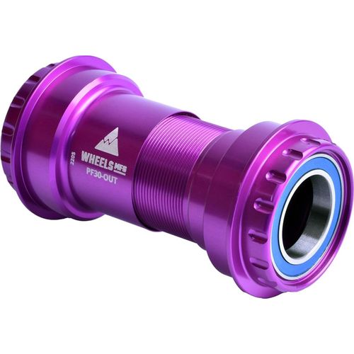 Wheels Manufacturing ABEC 3 Innenlager, PF30 Outboard, 24mm Kurbeln, purple
