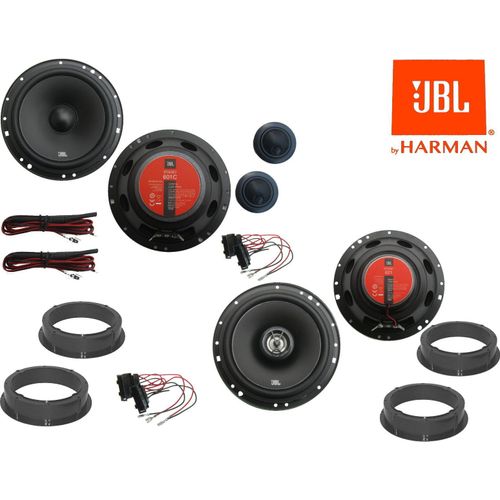 JBL Lautsprecher komplett Set für Skoda Octavia Bj 97-04 Tür vorn hinten 375 Watt