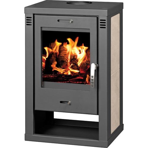 EEK A+ V05 Verona K - 9.2 kW Kamin Ofen Dauerbrandofen Werkstattofen Schwedenofen Hüttenofen Heizofen