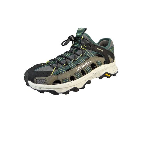Merrell speed fusion strech Herren Slipper in Grau, Größe 43