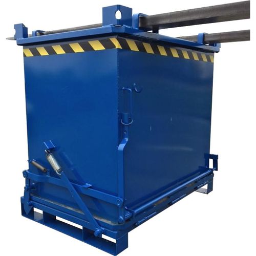 Klappbodenbehälter Klappbodencontainer Inhalt 1m³ Gabelstapler Tragkraft 1500Kg