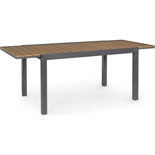 Ausziehtisch Elias 140-200 x 90 x 75 cm Aluminium