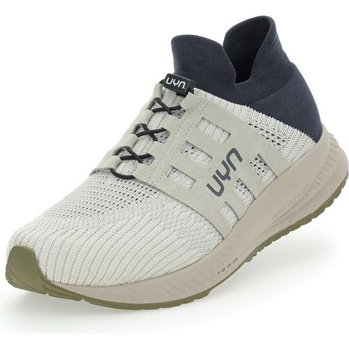 UYN Nature Tune Vibram wasserfeste Slip-on Sneaker aus Wolle Herren pearl grey/carbon/grey 46