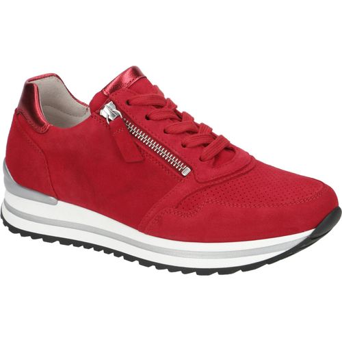 Gabor (0) Sportliche Schnürschuhe KAPSEL-KOLL Damen 31343337383435 Rot 35 EU