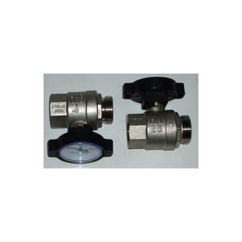 Daikin 5760048 Kugelhahnset m. Thermometer rt-bl RMV