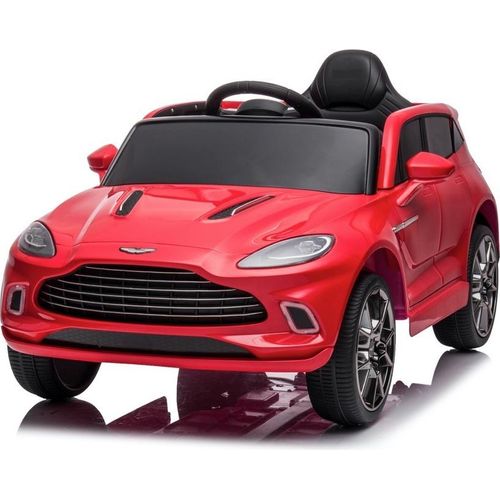 Kinder Elektroauto Aston Martin 12v, zwei Motoren+Audio+LED+FB rot