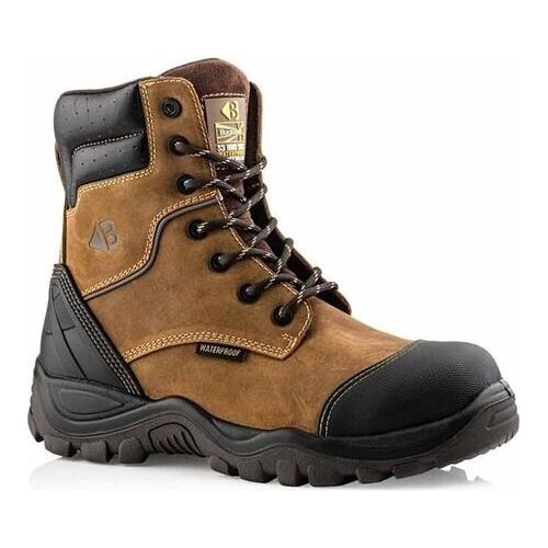 BuckBootz Arbeitsschuhe BSH008WPNM S3 mt 46 braun