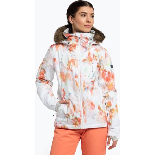 Damen Snowboardjacke Roxy Jet Ski Premium weiß ERJTJ03375-WBB2